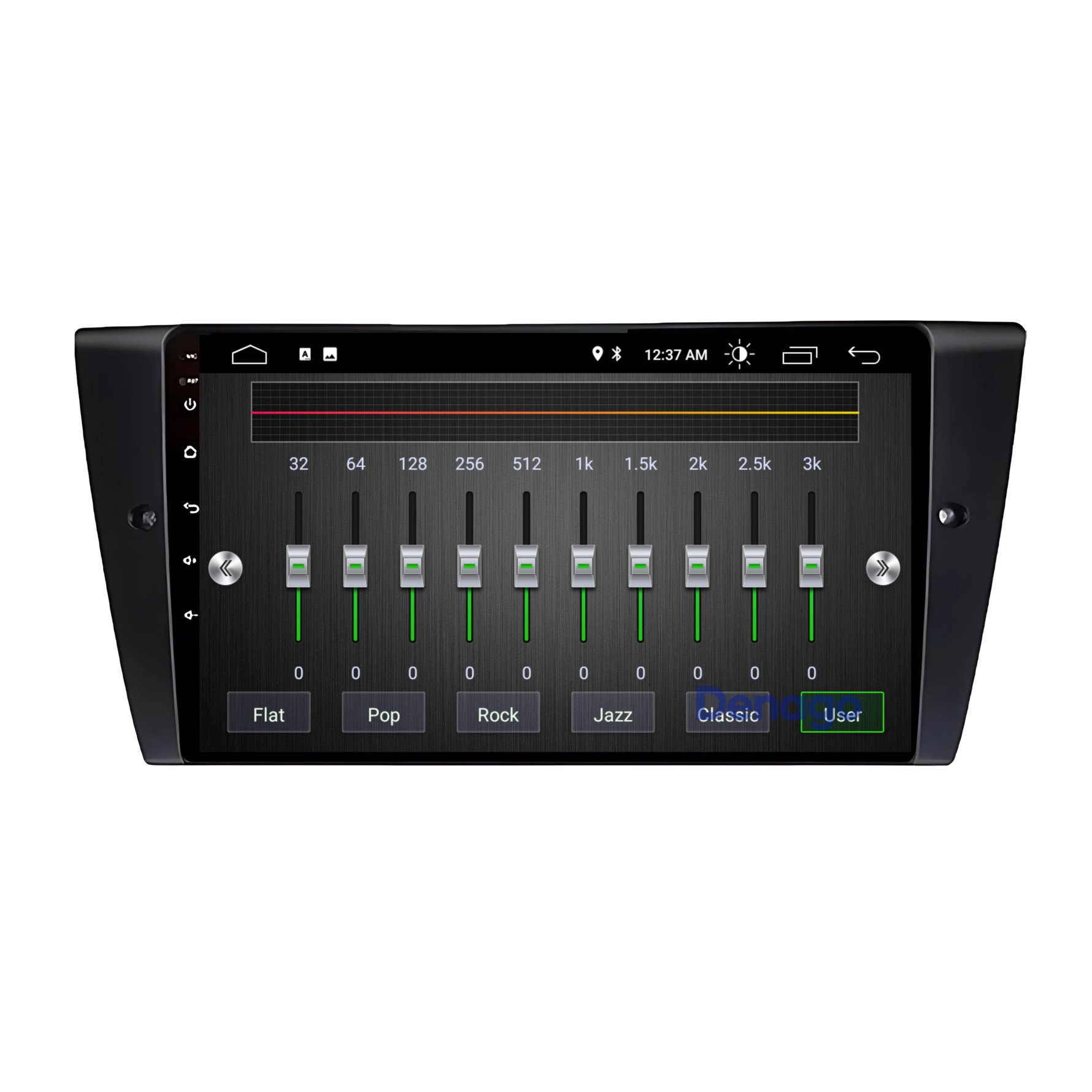 BMW 3 Serie CarPlay autoradio | 2005–2013 | Denago DNG-A72 | 9 inch | Android 13 | Draadloos CarPlay & Android Auto