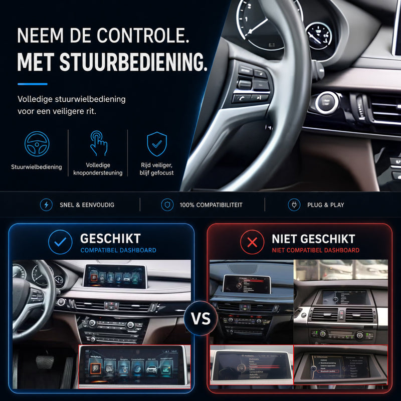 BMW X5 G05 | 2017 t/m 2019 | CarPlay & Android Auto Box | NBT EVO-6