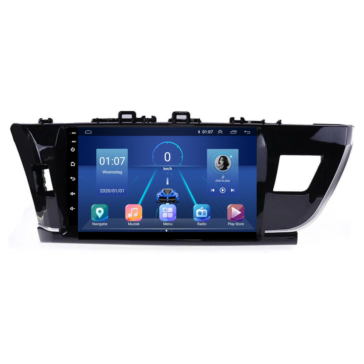 Toyota Corolla | Android 13 | Autoradio | 2014 t/m 2016 | CarPlay & Android Auto-3