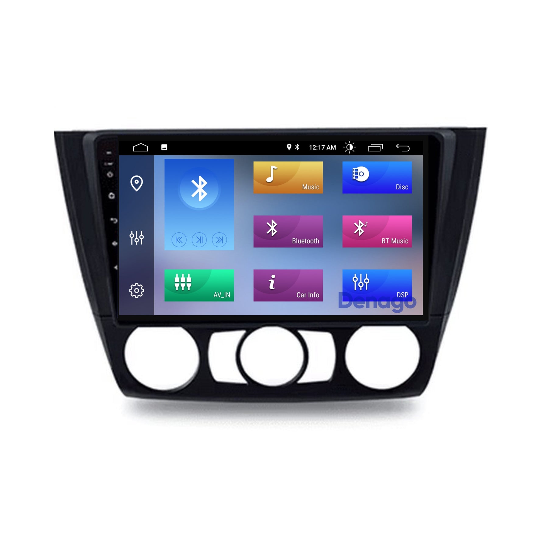 BMW 1 Serie CarPlay autoradio | 2004 t/m 2012 | Denago DNG-A298 | 9 inch | Android 13 | Draadloos CarPlay & Android Auto