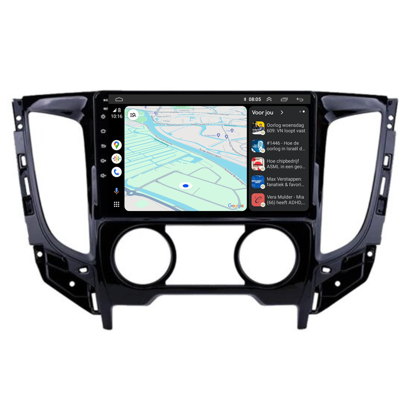 Mitsubishi L200 | Android 13 | Autoradio | 2016 | CarPlay & Android Auto-4