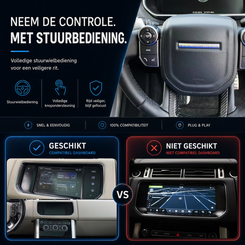 Land Rover Range Rover | 2012 t/m 2016 | CarPlay & Android Auto Box | Bosch-6
