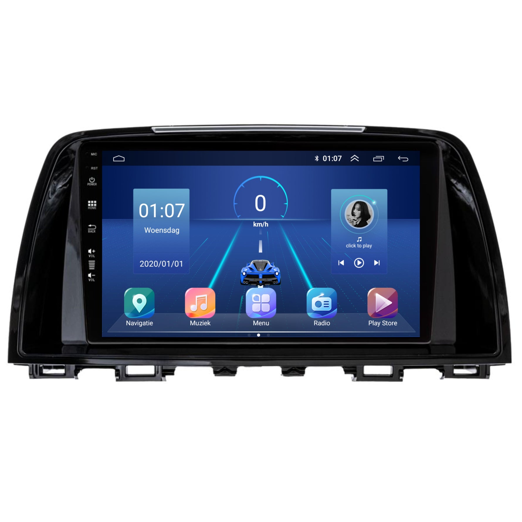 Mazda 6 | Android 13 | Autoradio | 2012 t/m 2015 | CarPlay & Android Auto