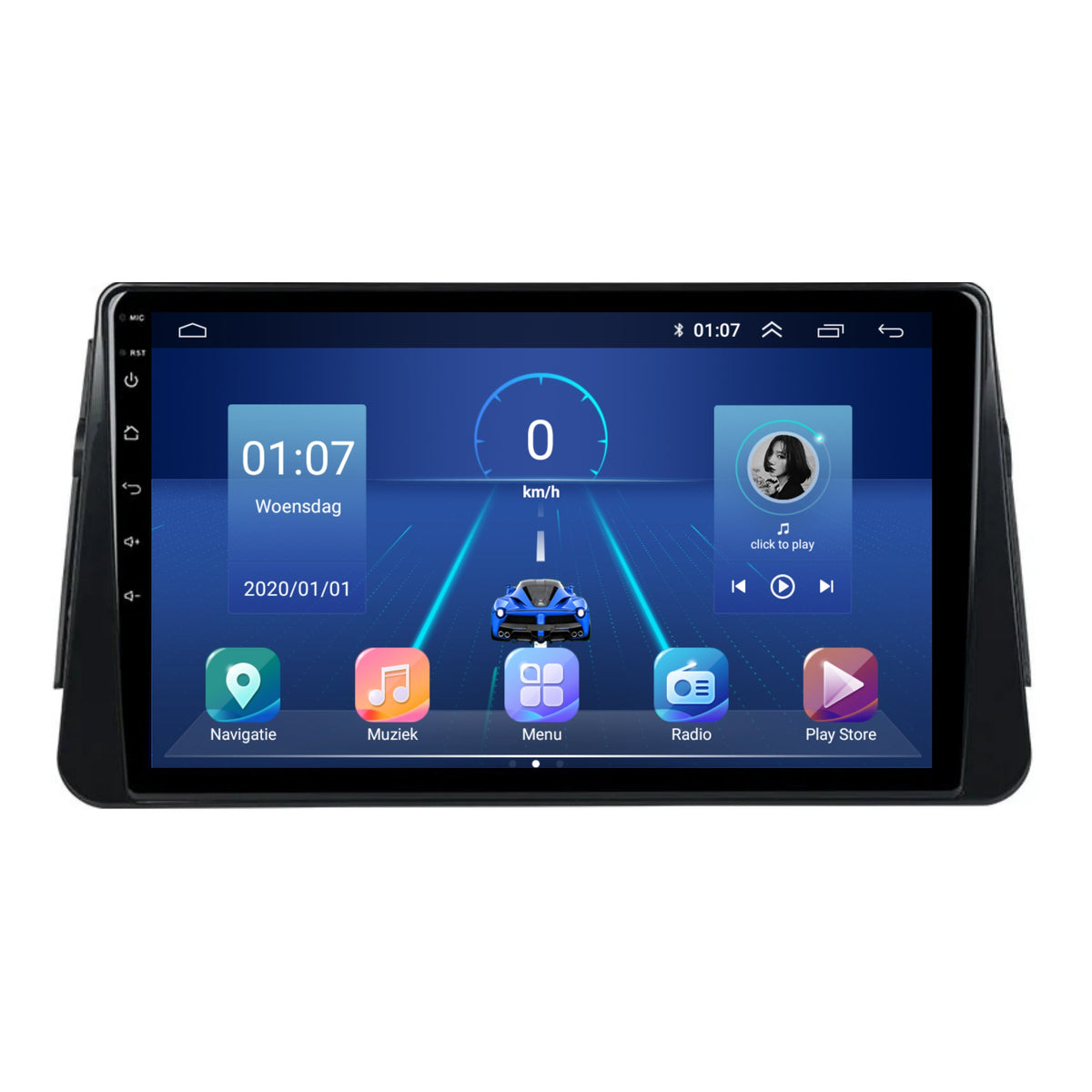 Nissan Micra CarPlay & Android Auto autoradio | 2017 t/m 2021 | Android 15 | Davilon-6