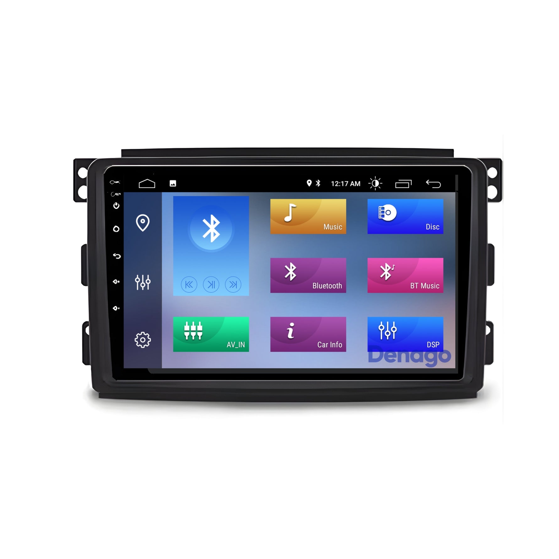 Smart Fortwo CarPlay autoradio | 2009 t/m 2015 | Denago DNG-A270 | 9 inch | Android 13 | Draadloos CarPlay & Android Auto
