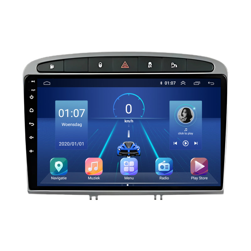 Peugeot 408 / 308 | Android 13 | Autoradio | 2007 t/m 2014 | CarPlay & Android Auto-6
