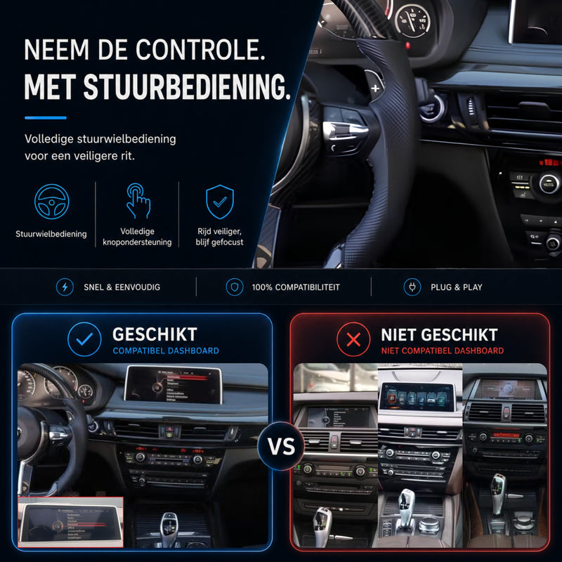 BMW X5 | 2006 t/m 2010 | CarPlay & Android Auto Box | CCC-6