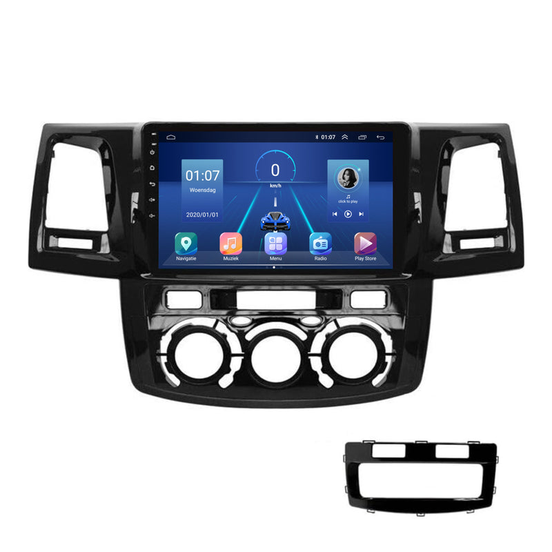 Autoradio CarPlay & Android Auto pour Toyota Hilux | 2008 à 2016 | Android 13 | Davilon | Pour climatisation manuelle-6