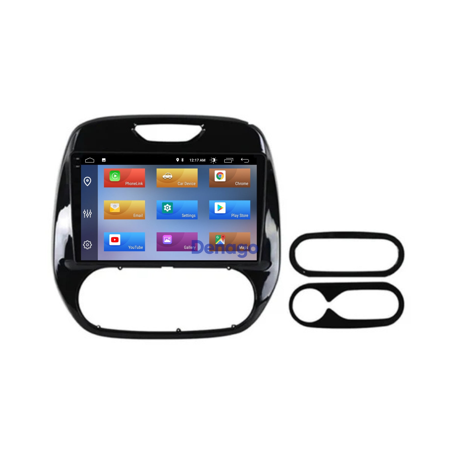 Renault Captur CarPlay autoradio | 2017 t/m 2019 | Denago DNG-A246 | 9 inch | Android 13 | Draadloos CarPlay & Android Auto