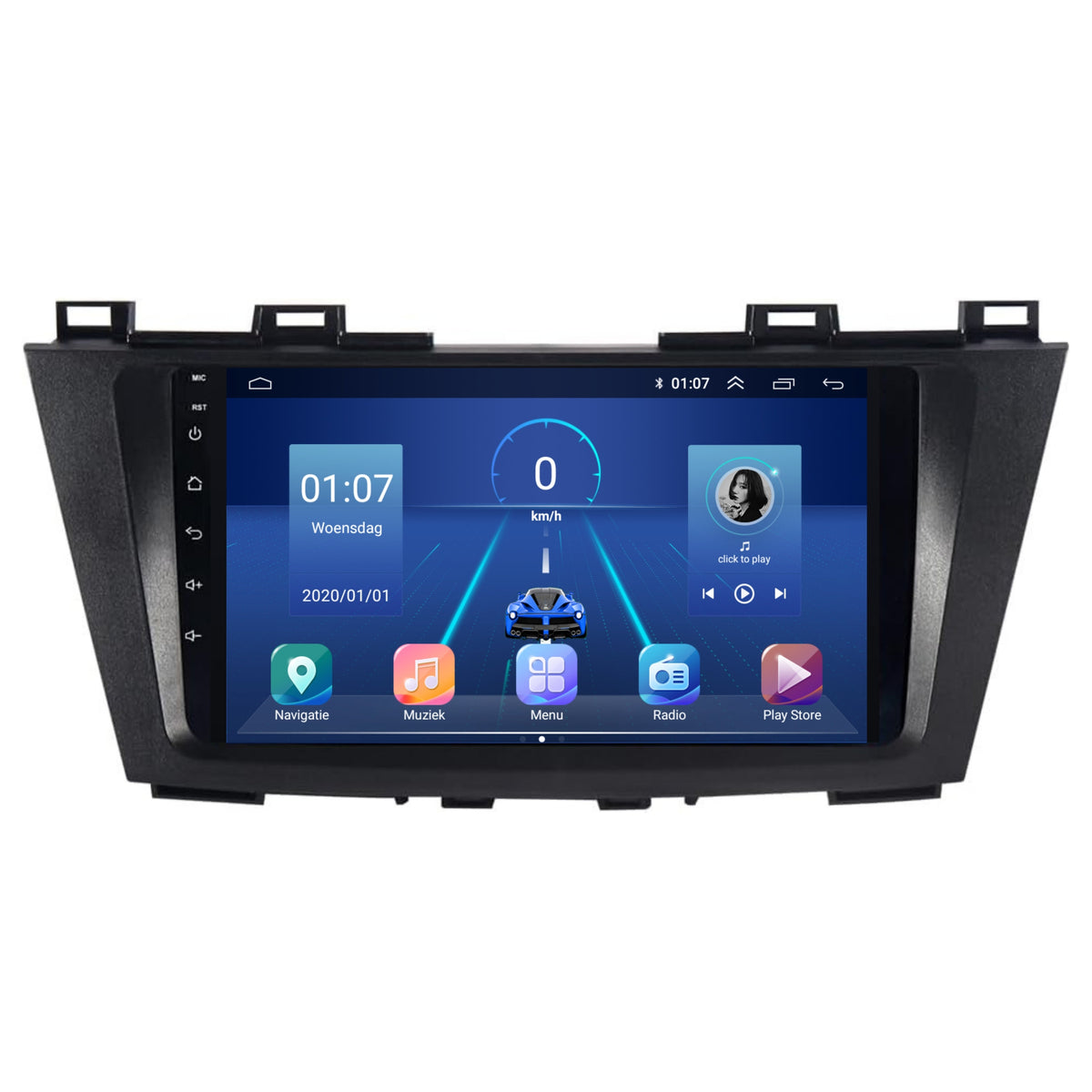 Mazda 5 | Android 13 | Autoradio | 2010 t/m 2015 | CarPlay & Android Auto-6