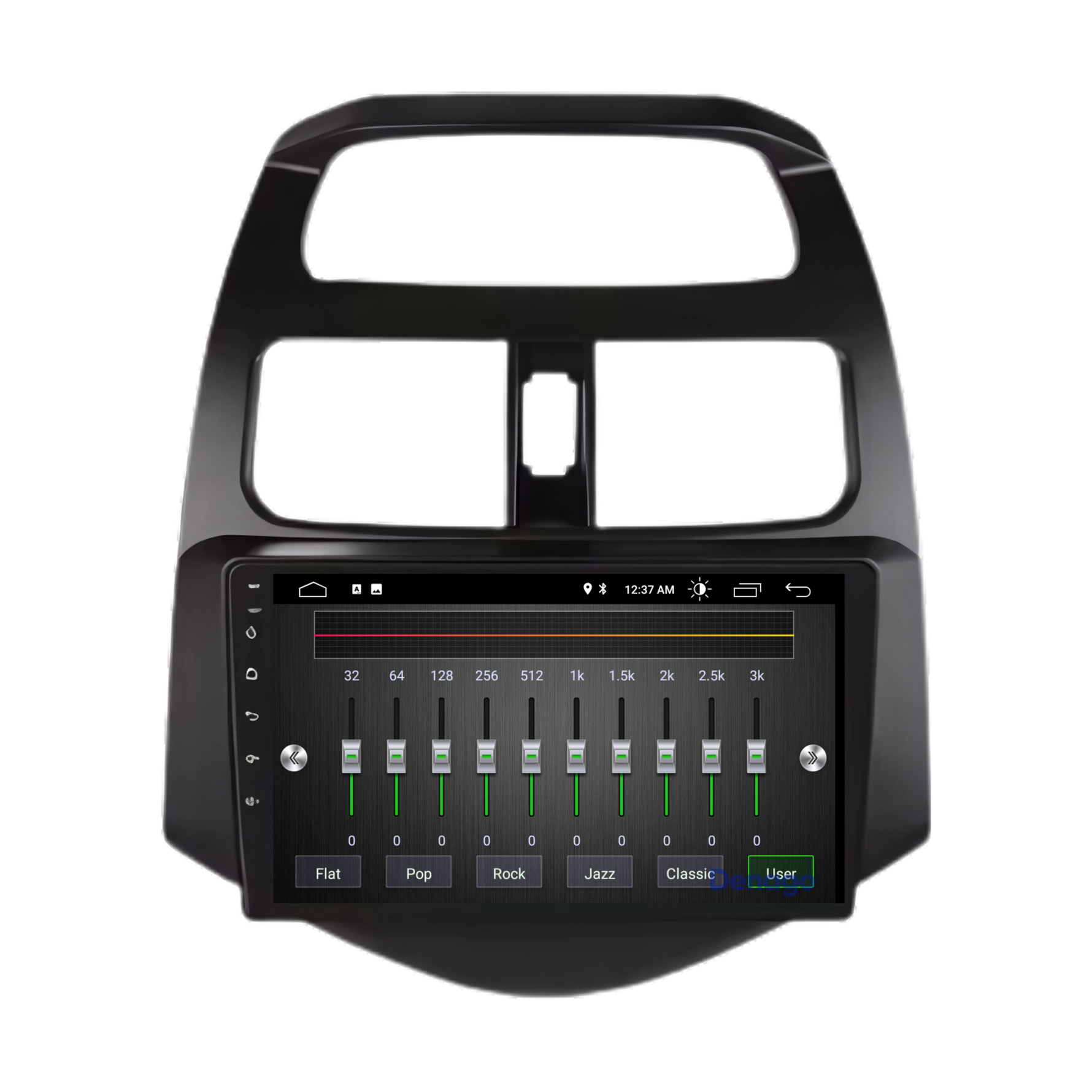Chevrolet Spark CarPlay autoradio | 2009 t/m 2015 | Denago DNG-A24 | 9 inch | Android 13 | Draadloos CarPlay & Android Auto