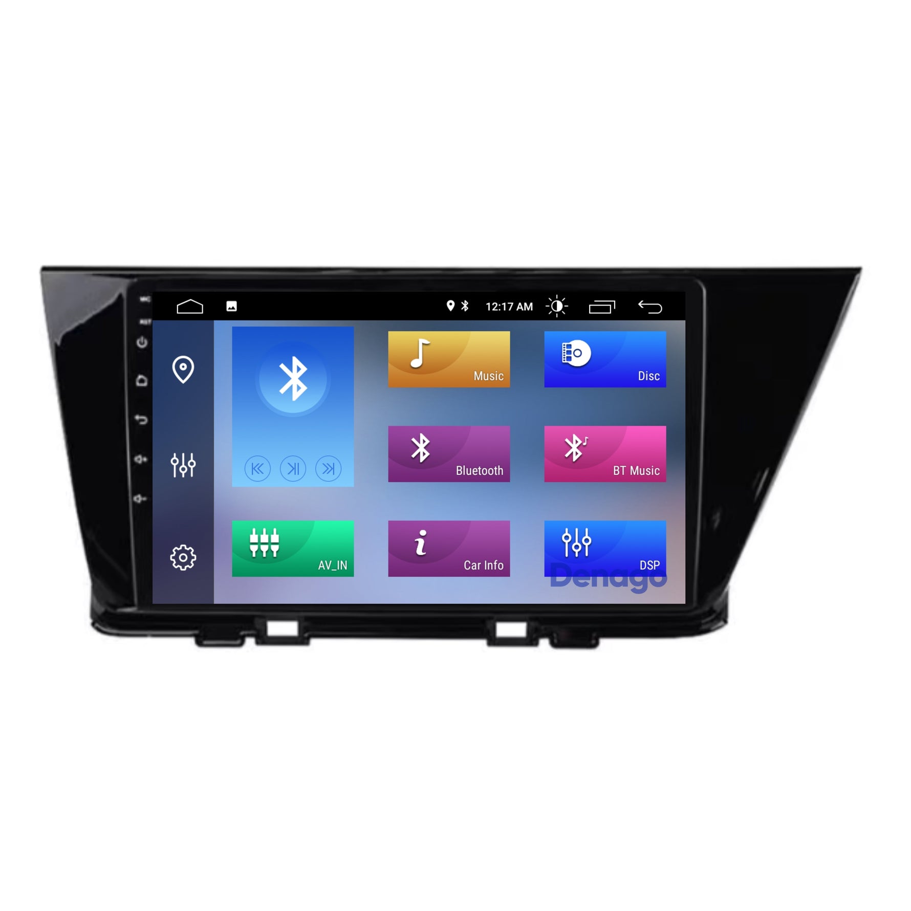 Kia Niro CarPlay autoradio | 2016 t/m 2019 | Denago DNG-A183 | 9 inch | Android 13 | Draadloos CarPlay & Android Auto