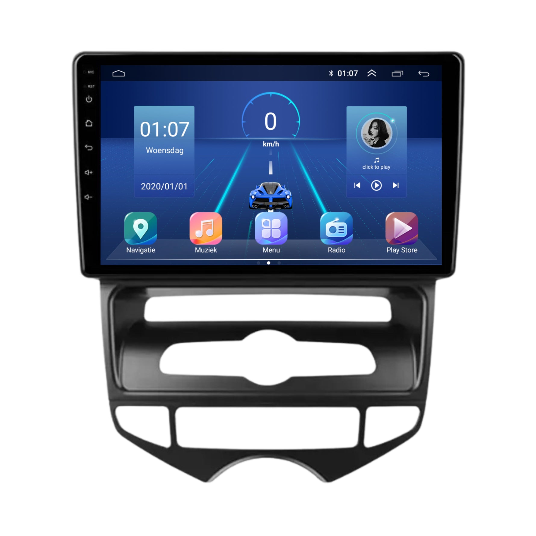Hyundai IX20 | Android 13 | Autoradio | 2010 t/m 2019 | Automatische Airco | CarPlay & Android Auto