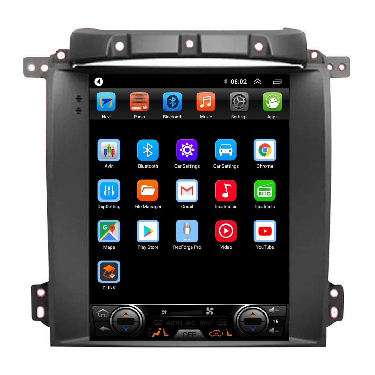 Kia Sorento Android 13 groot scherm CarPlay Android Auto 2002-2006-7