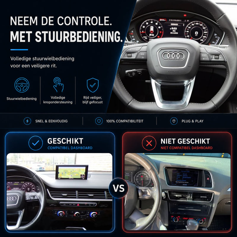 Audi Q7 | 2015 t/m 2019 | CarPlay & Android Auto Box | MIB-6