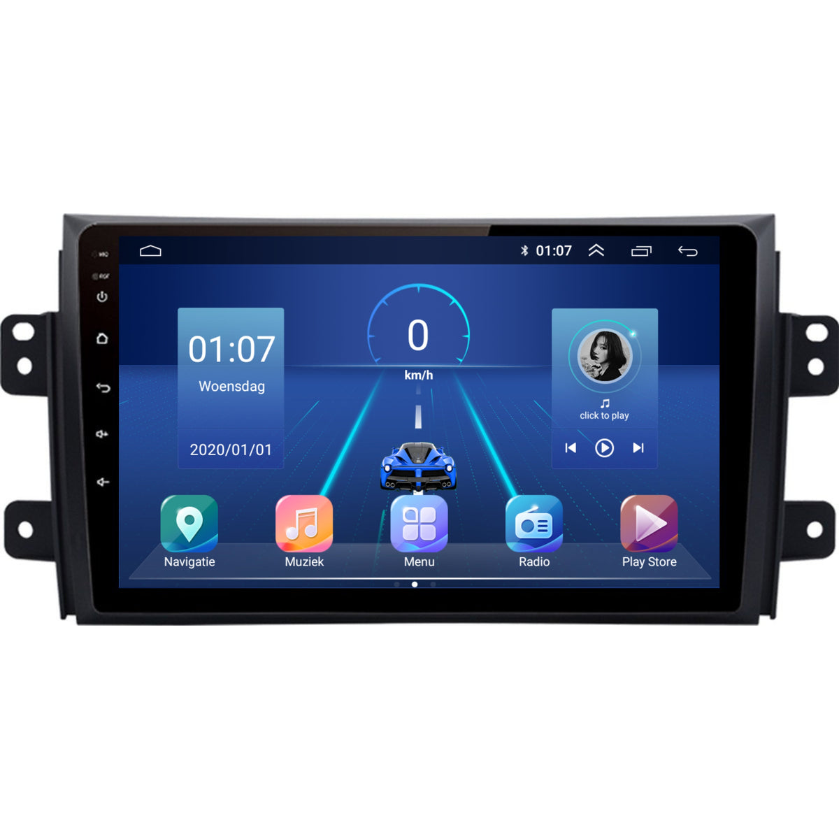 Suzuki SX4 | Android 13 | Autoradio | 2006 t/m 2011 | CarPlay & Android Auto-7