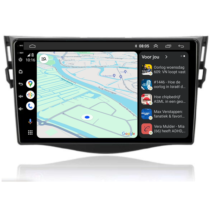 Toyota RAV4 | Android 13  | Autoradio | 2006 t/m 2013 | Carplay & Android Auto-4