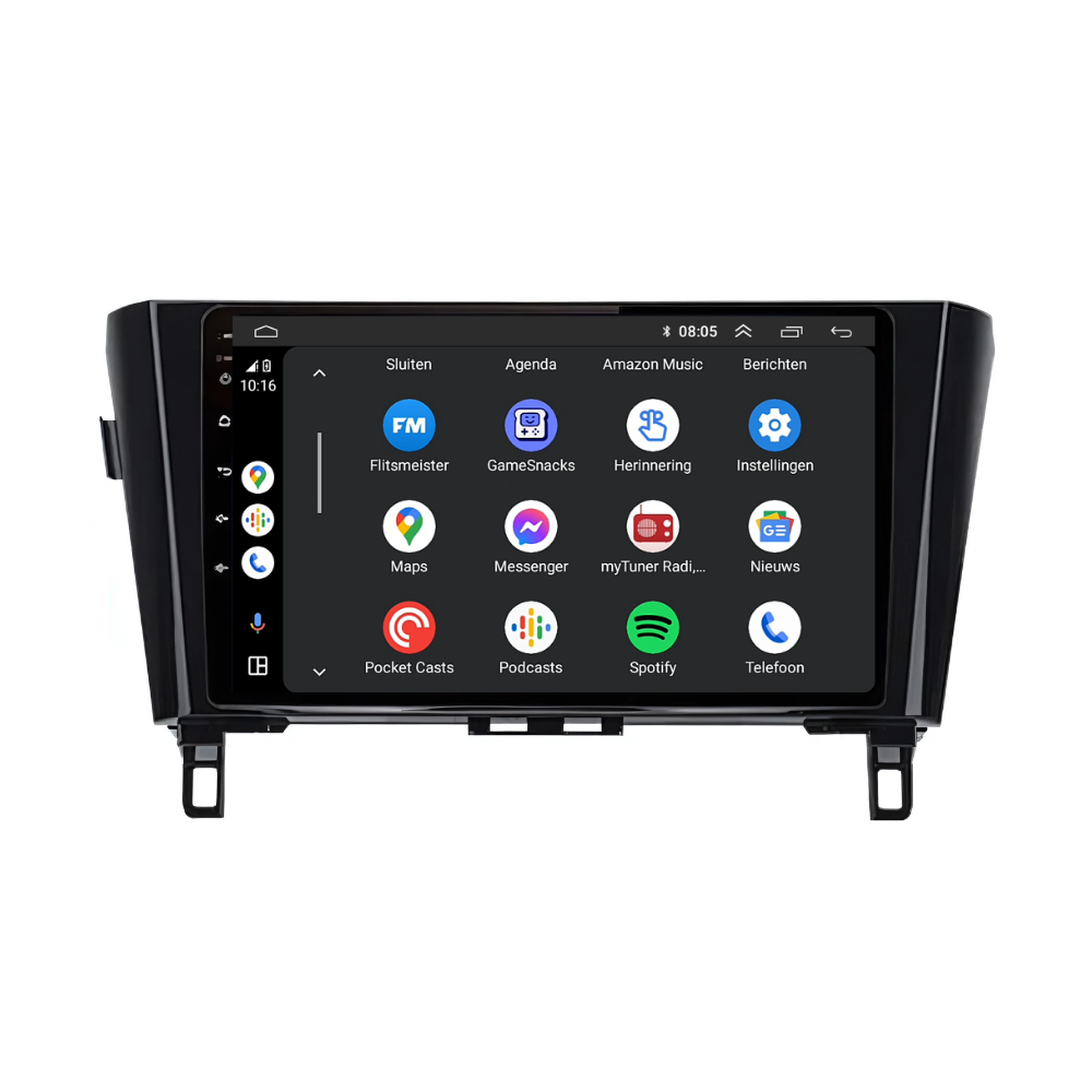 Nissan Qashqai / X-Trail CarPlay & Android Auto autoradio | 2014 t/m 2021 | Android 15 | Davilon-6