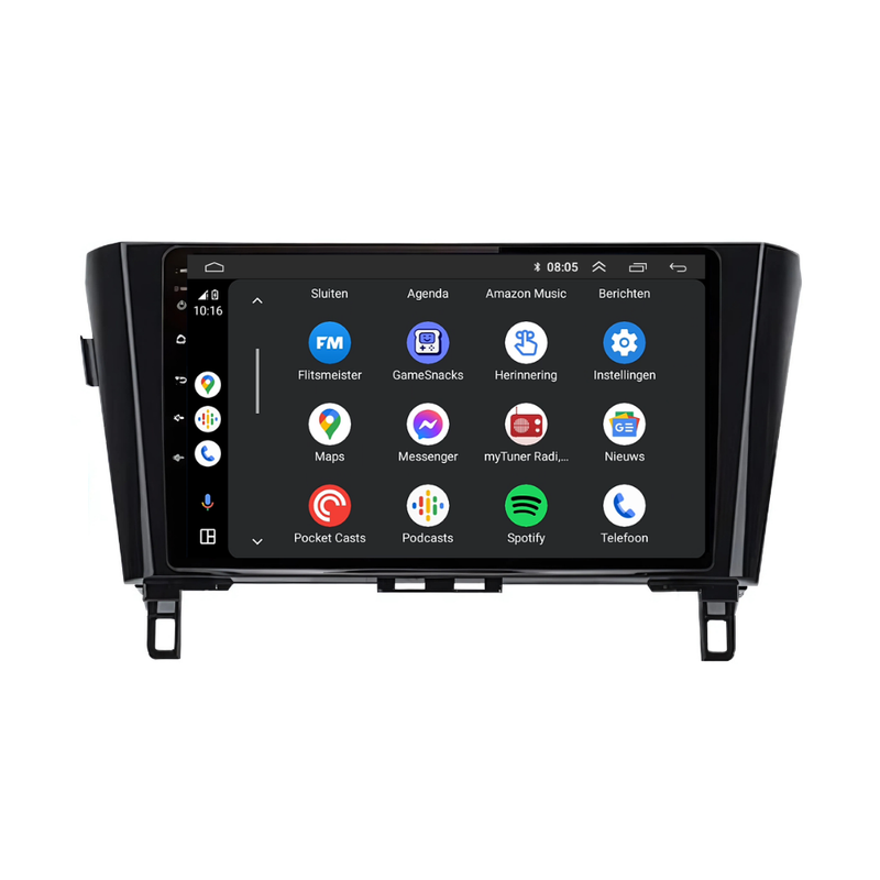Nissan Qashqai / X-Trail CarPlay & Android Auto autoradio | 2014 t/m 2021 | Android 15 | Davilon-6