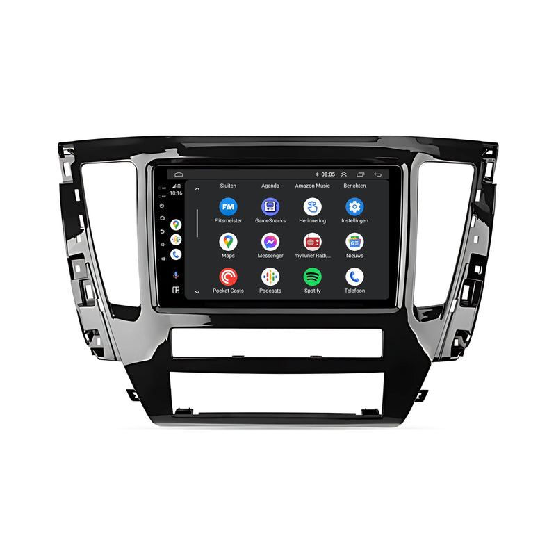 Mitsubishi Pajero Sport 3 Facelift | Android 13 | Autoradio | 2019 t/m 2025 | CarPlay  & Android Auto-3