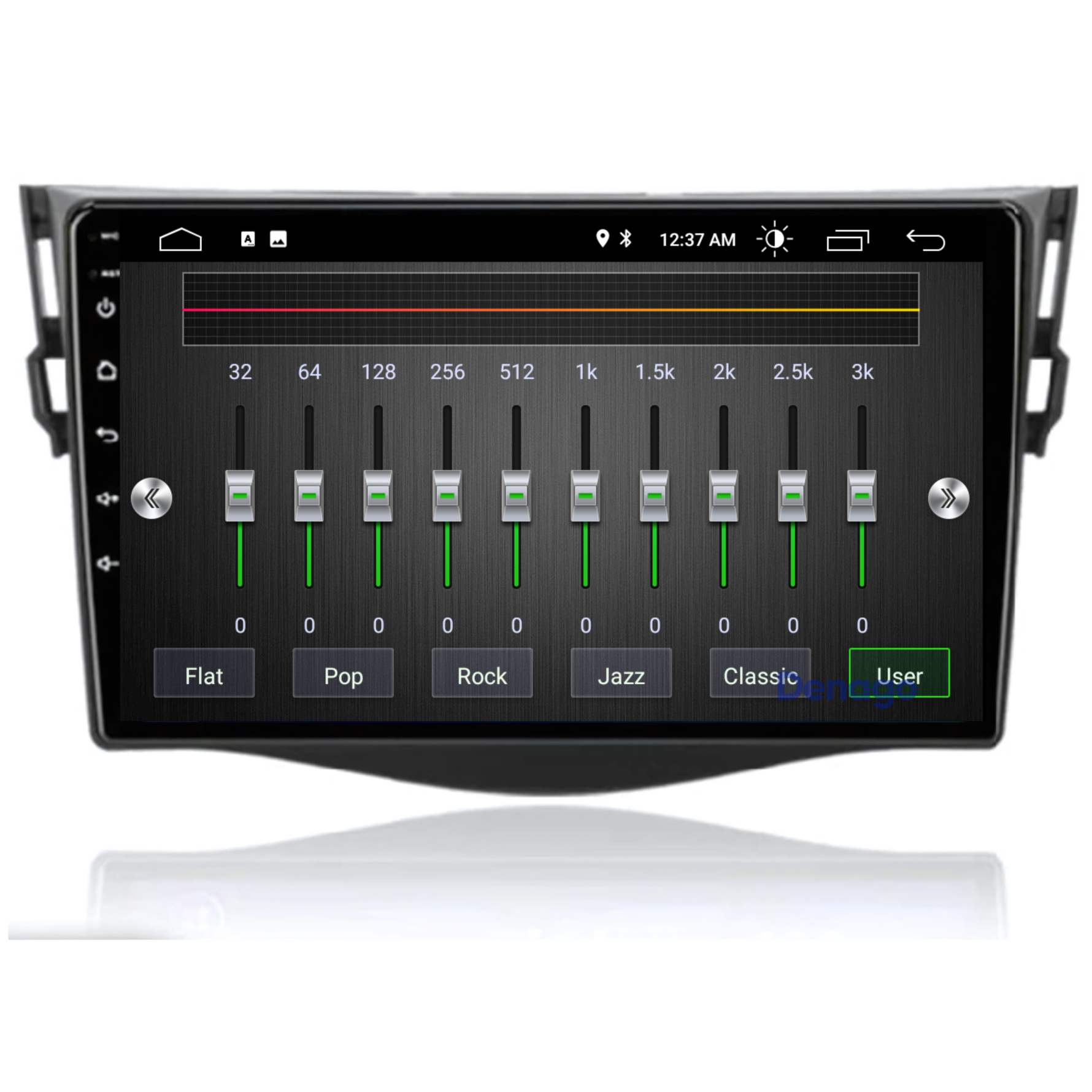 Toyota RAV4 CarPlay autoradio | 2006 t/m 2013 | Denago DNG-A39 | 9 inch | Android 13 | Draadloos CarPlay & Android Auto