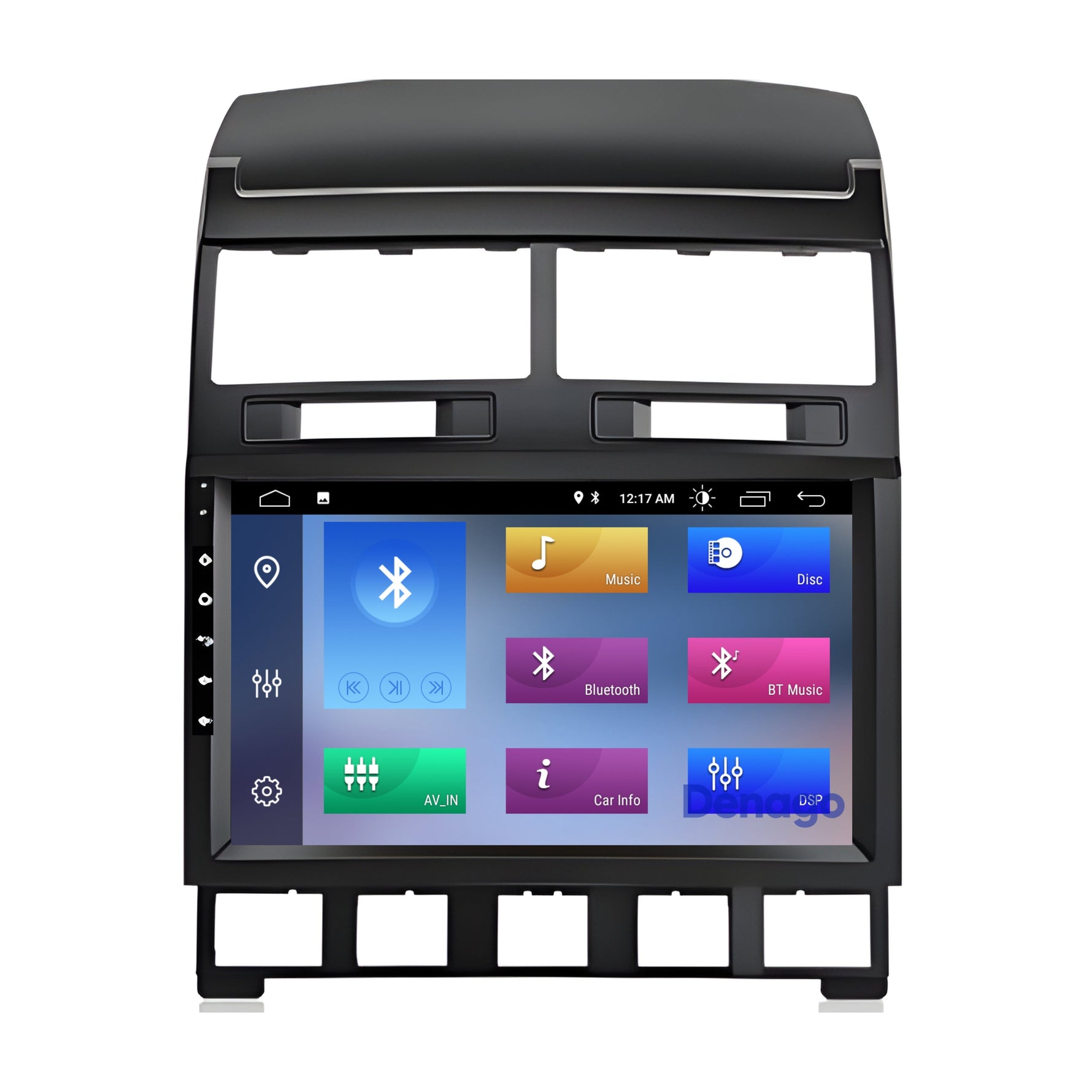 Volkswagen Touareg CarPlay autoradio | 2002 t/m 2010 | Denago DNG-A326 | 9 inch | Android 13 | Draadloos CarPlay & Android Auto