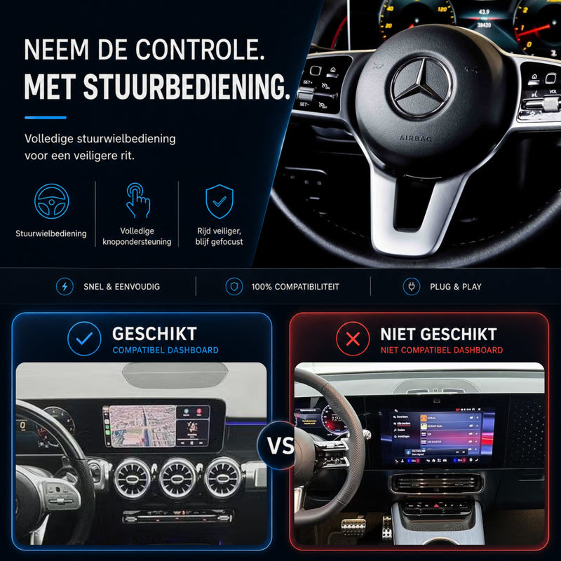 Mercedes GLB-Klasse X247 | 2020 t/m 2026 | CarPlay & Android Auto Box | NTG 6.0 (MBUX)-6