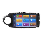 Toyota Yaris CarPlay autoradio | 2011 t/m 2019 | Denago DNG-A287 | 9 inch | Android 13 | Zwart | Draadloos CarPlay & Android Auto