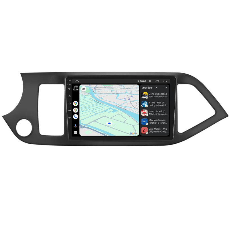 Kia Picanto Android 13 autoradio CarPlay Android Auto 2011-2016-8