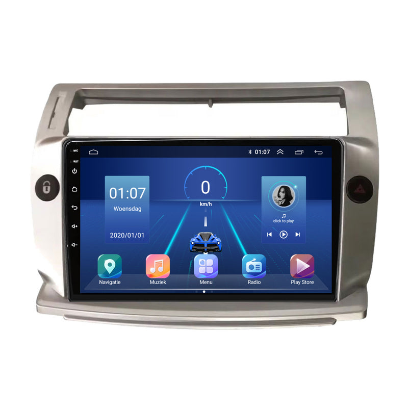 Citroën C4 Android 13 autoradio CarPlay Android Auto 2004-2010-5