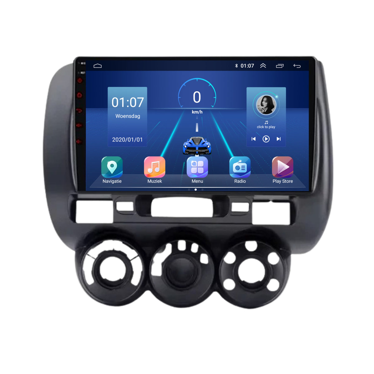 Honda Jazz | Android 13 | Autoradio | 2002 t/m 2008 | CarPlay & Android Auto-6