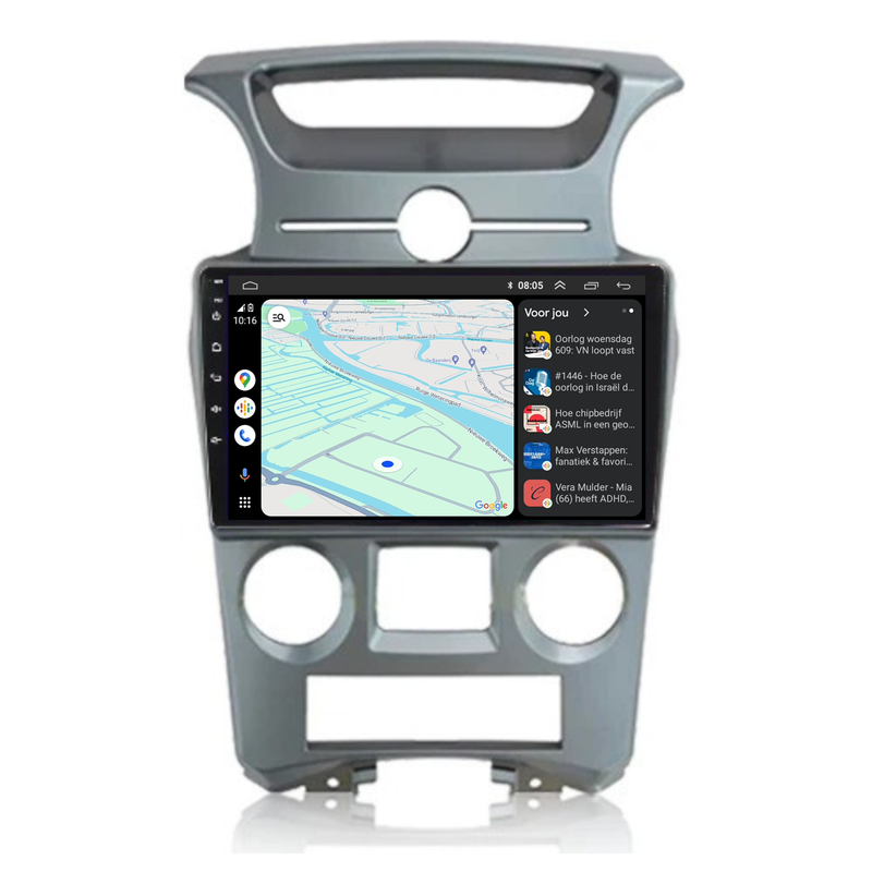 Kia Carens | Android 13 | Autoradio | 2006 t/m 2012 | Carplay & Android Auto-2
