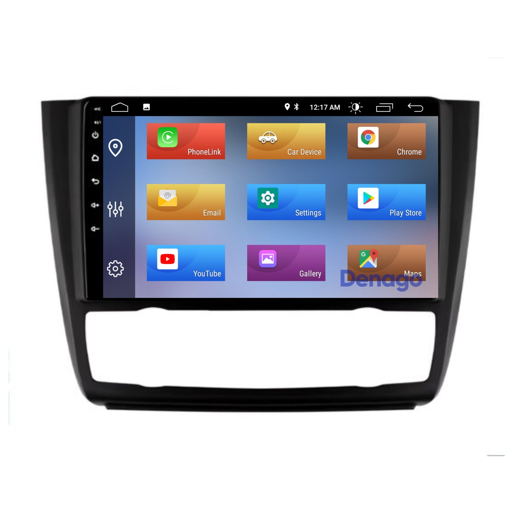 BMW 1 Serie E87 | E81 | E82 | E88 CarPlay autoradio | 2004 t/m 2012 | Denago DNG-A273 | 9 inch | Android 13 | Draadloos CarPlay & Android Auto