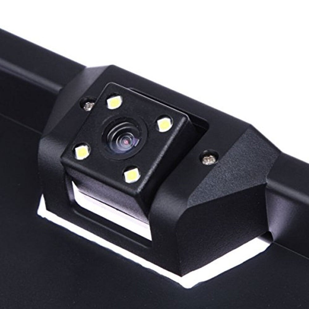 Achteruitrijcamera in kentekenplaathouder | 4 LED-2