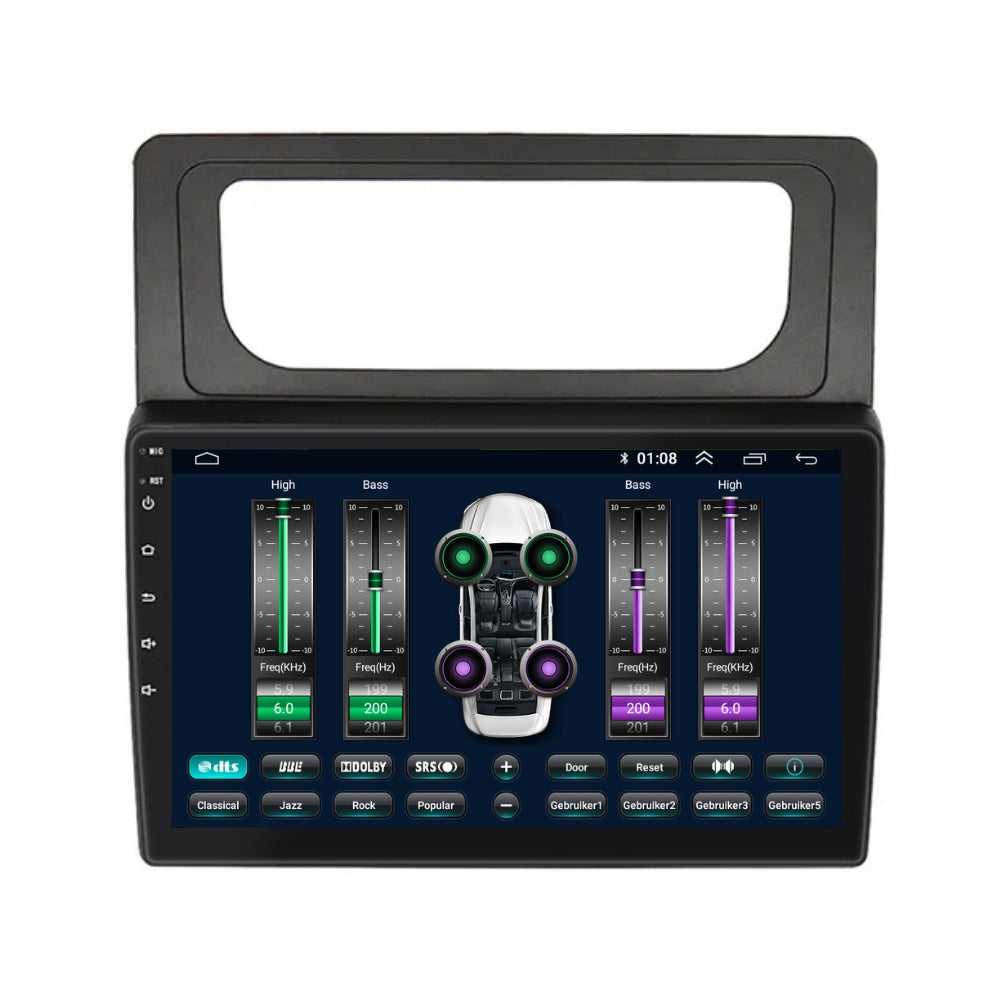 Volkswagen Caddy CarPlay & Android Auto autoradio | 2010 t/m 2015 | Android 15 | Davilon-6