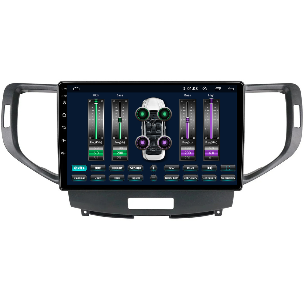 Honda Spirior | Android 13 | Autoradio | 2009 t/m 2013 | CarPlay & Android Auto-9