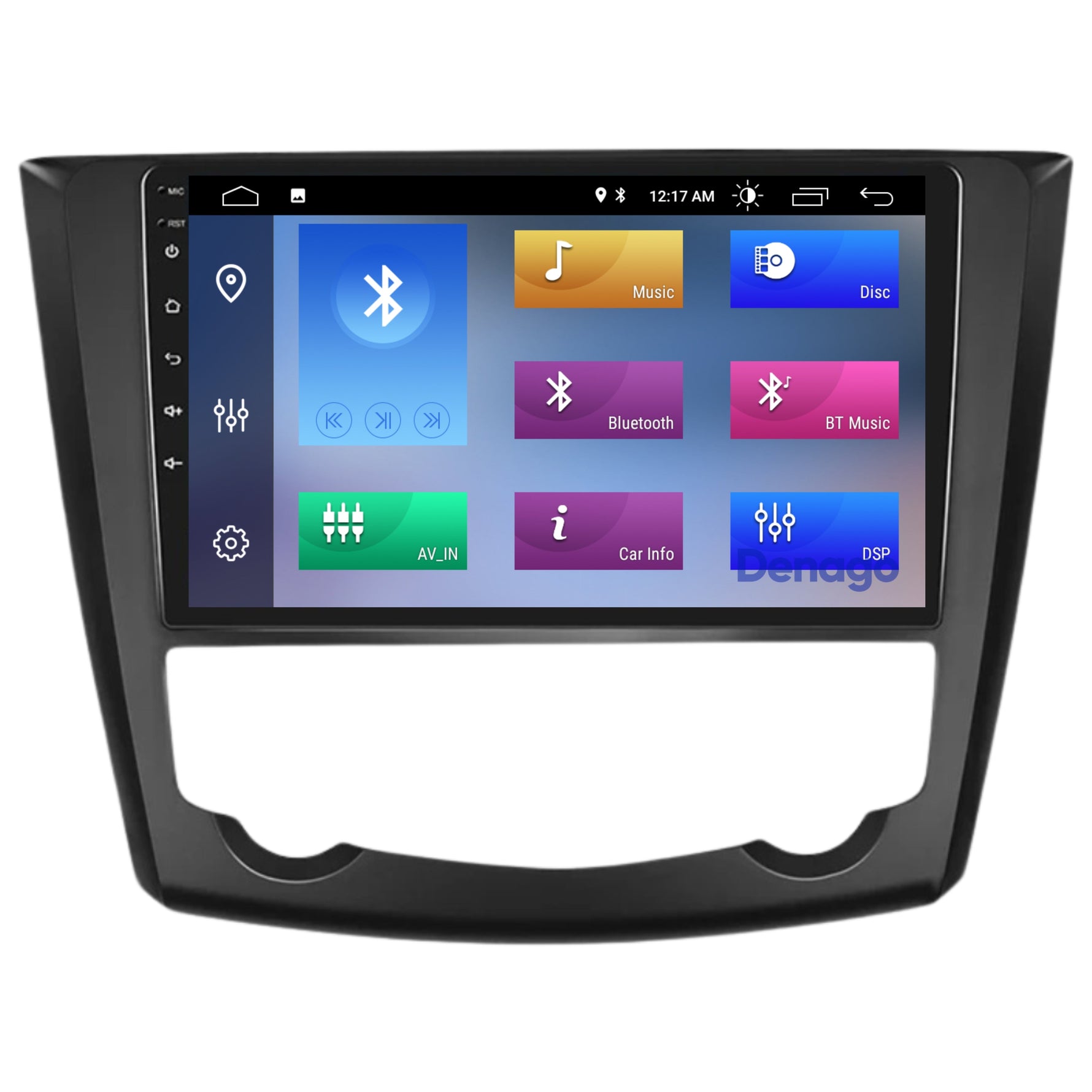 Renault Kadjar CarPlay autoradio | 2015 t/m 2018 | Denago DNG-A128 | 9 inch | Android 13 | Draadloos CarPlay & Android Auto