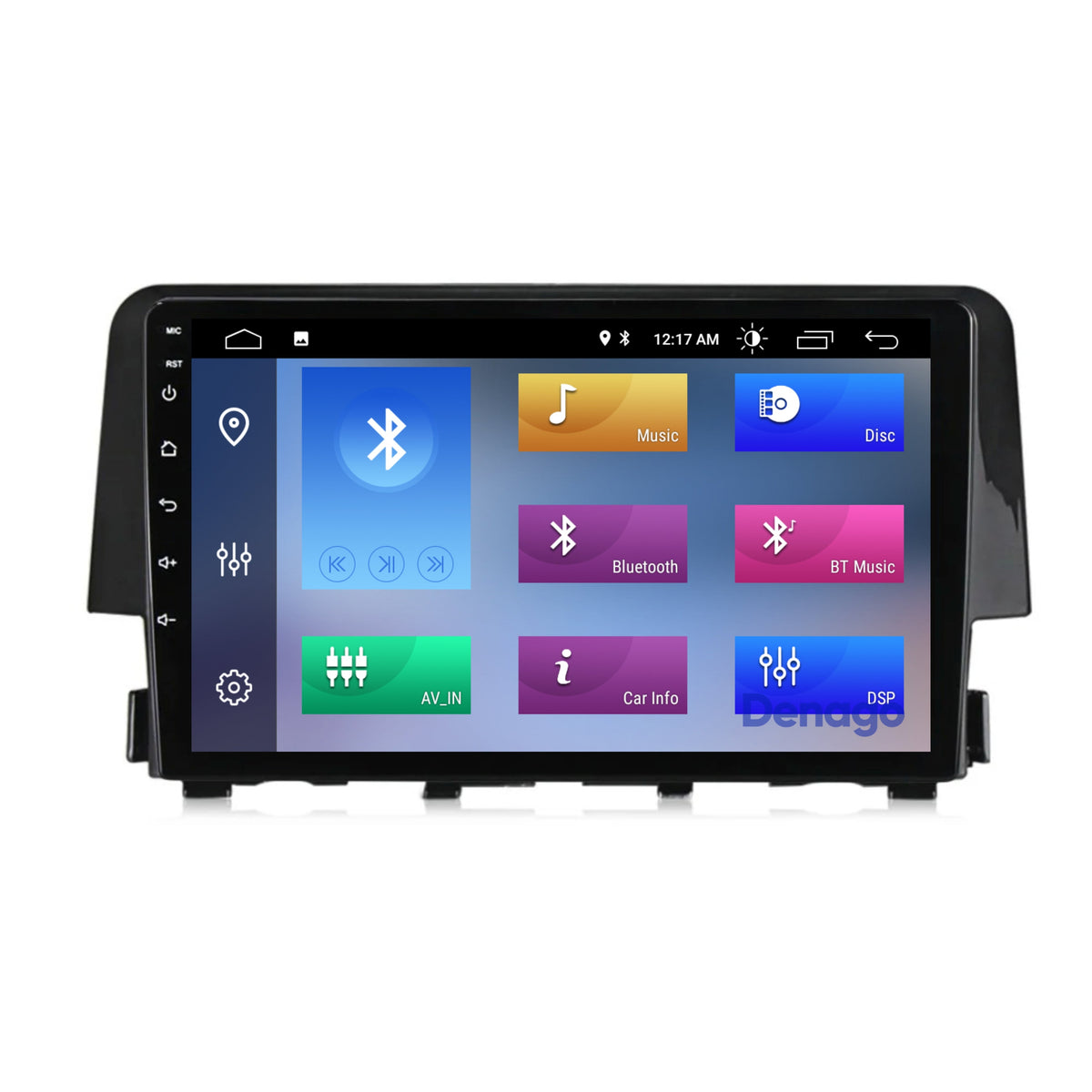 Honda Civic CarPlay autoradio | 2016 t/m 2021 | Denago DNG-A114 | 9 inch | Android 13 | Draadloos CarPlay & Android Auto-6