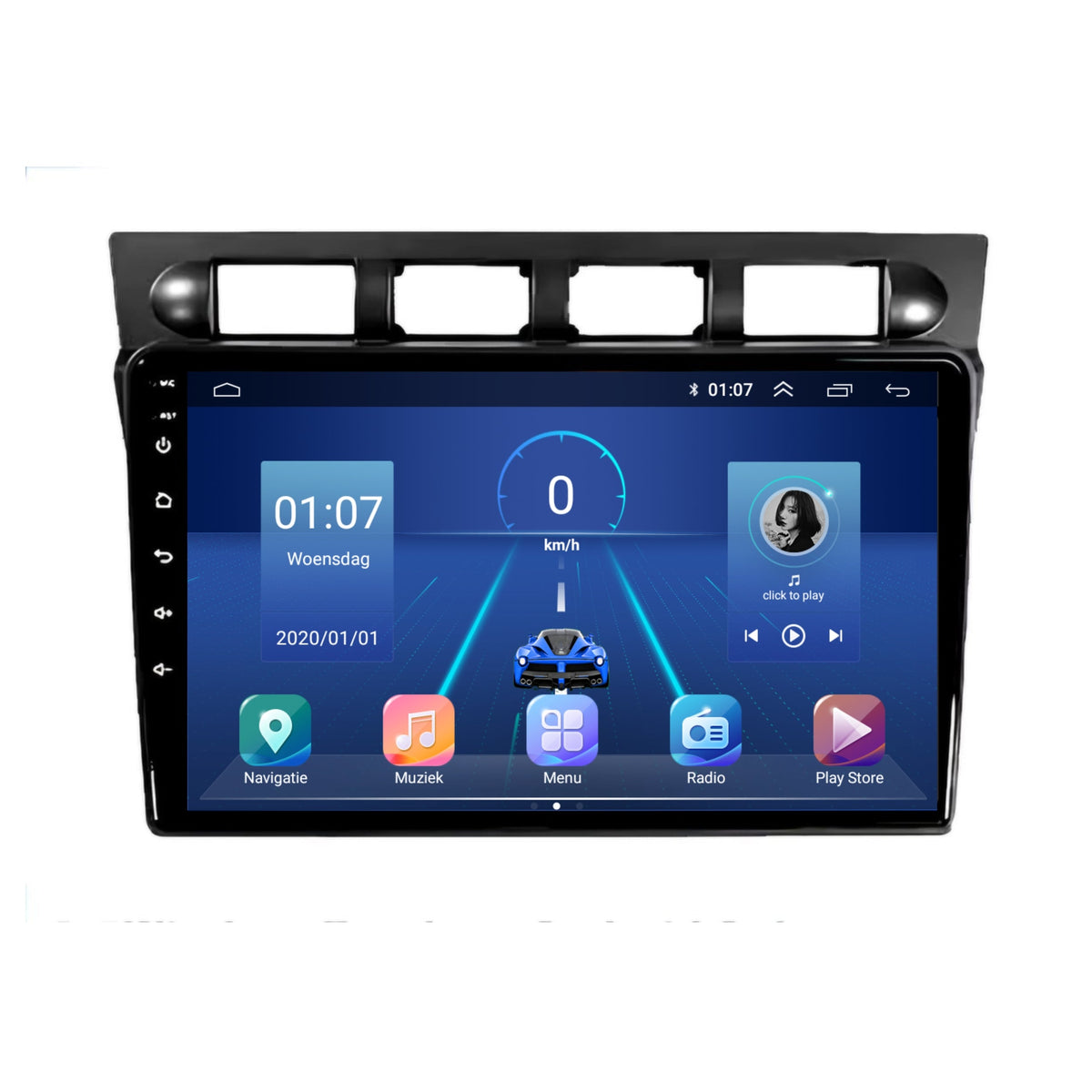 Kia Picanto | Autoradio | 2003 t/m 2010 | Carplay & Android Auto-6
