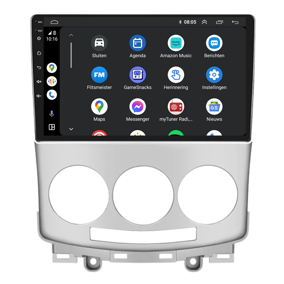 Mazda 5 | Android 13 | Autoradio | 2005 t/m 2010 | CarPlay & Android Auto-8