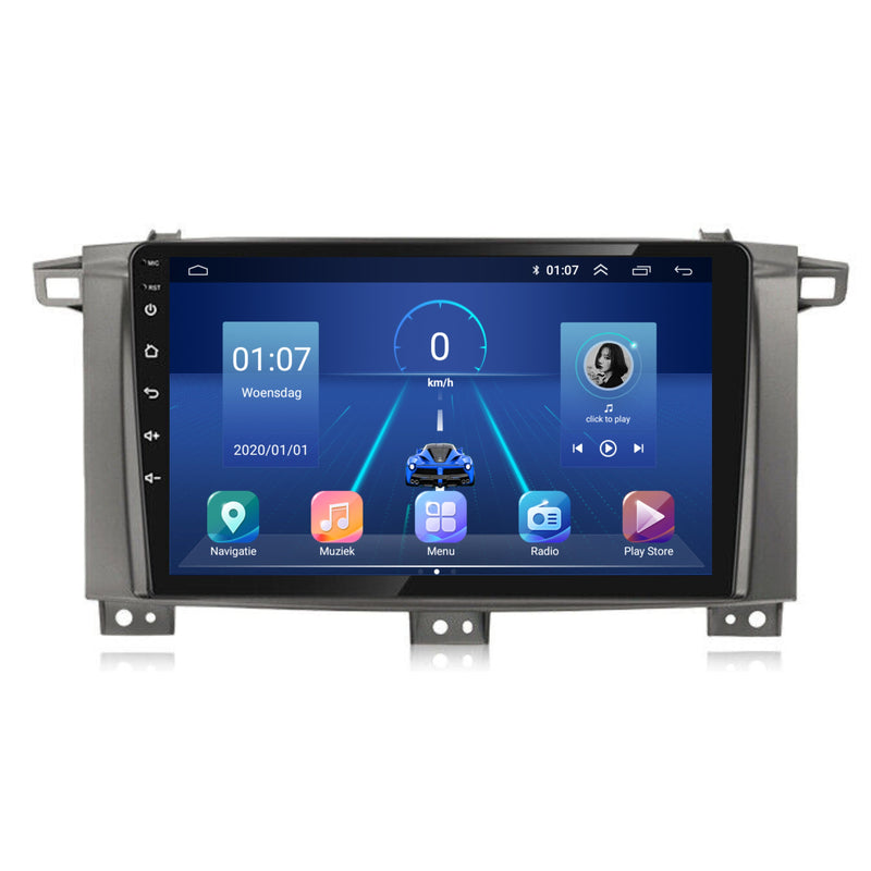 Land Cruiser LC100 | Android 13 | Autoradio | 2005 t/m 2007 | CarPlay & Android Auto-7