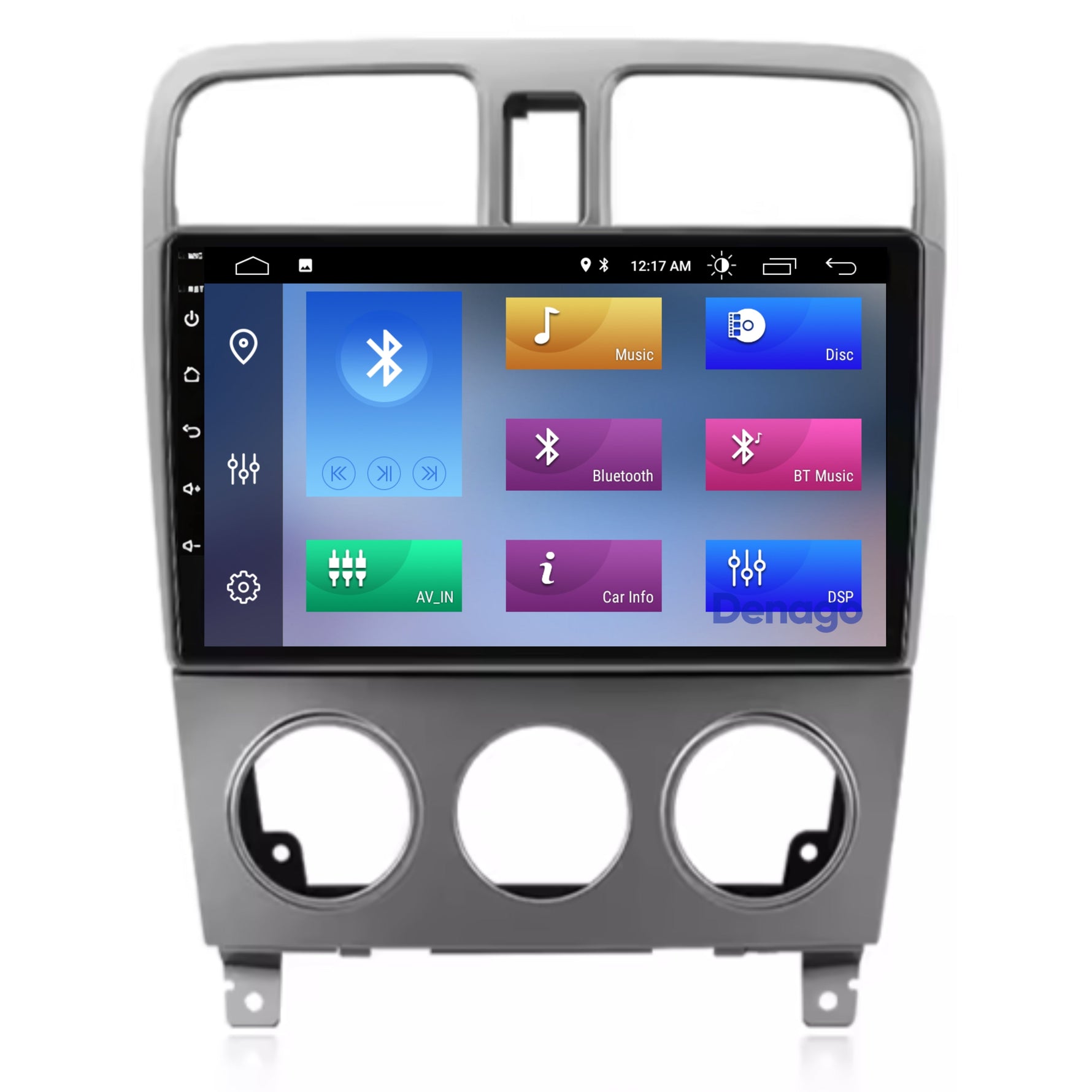 Subaru Forester SG CarPlay autoradio | 2002 t/m 2008 | Denago DNG-A139 | 9 inch | Android 13 | Draadloos CarPlay & Android Auto