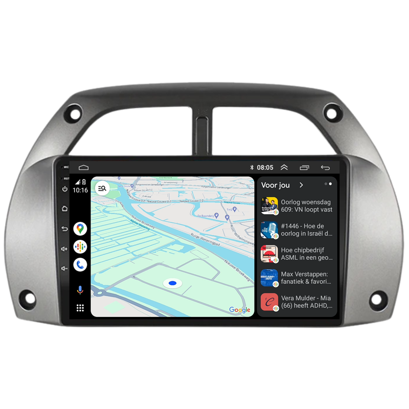 Toyota Rav 4 | Android 13 | Autoradio | 2001 t/m 2003 | CarPlay & Android Auto-3