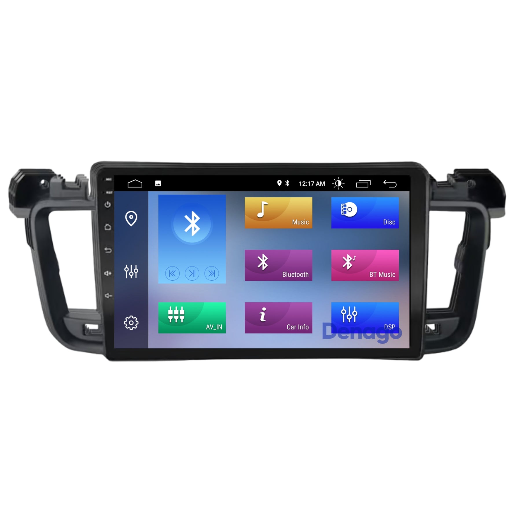 Peugeot 508 CarPlay autoradio | 2011 t/m 2018 | Denago DNG-A322 | 9 inch | Android 13 | Draadloos CarPlay & Android Auto