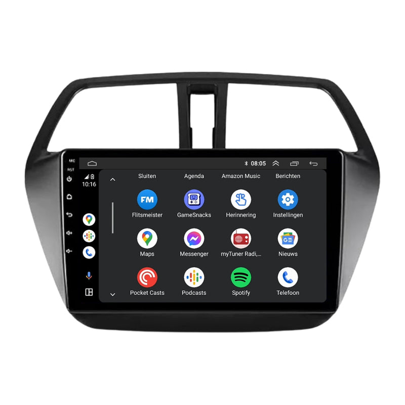 Suzuki SX4 | Android 13 | Autoradio | 2013 t/m 2021 | CarPlay & Android Auto-3