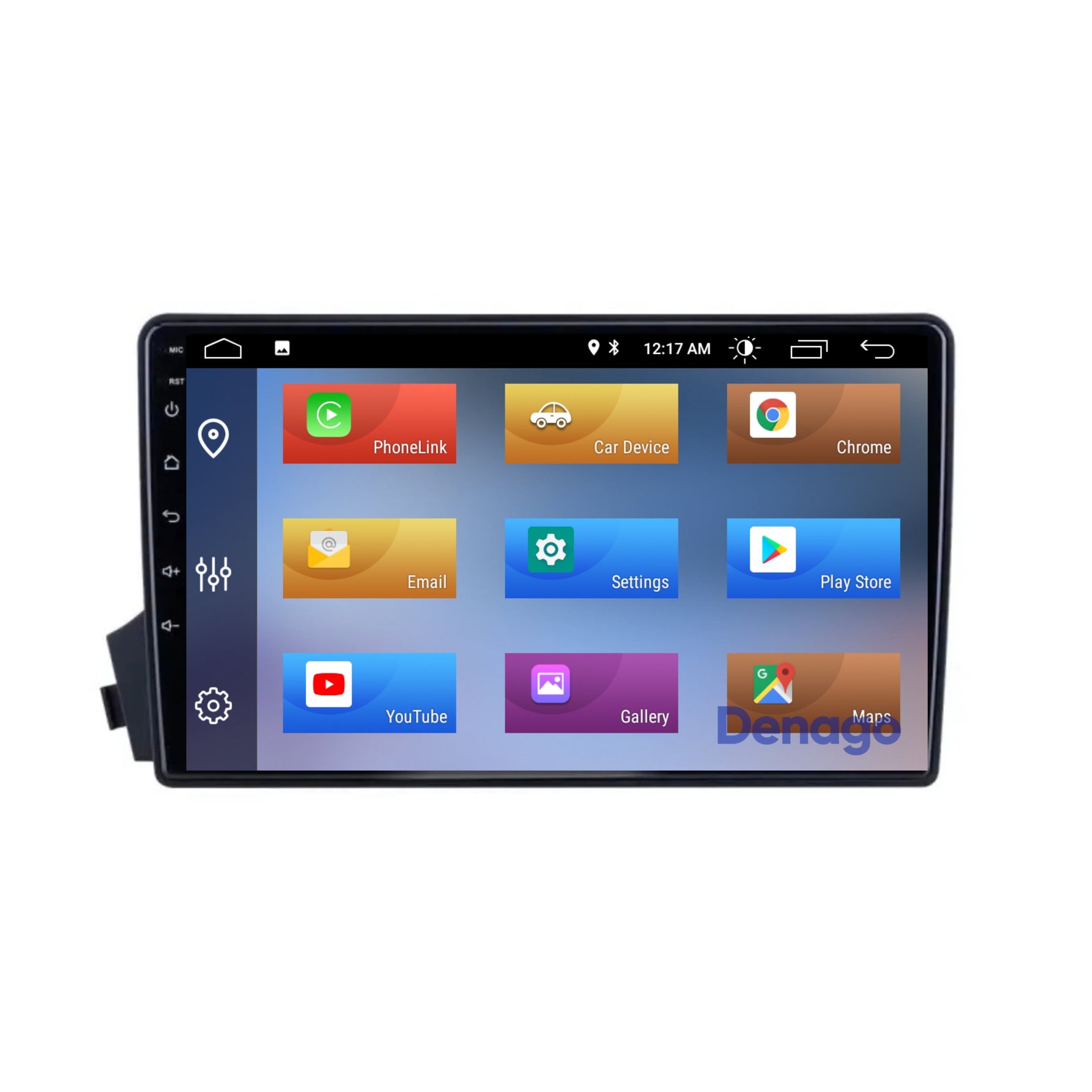 SsangYong Actyon CarPlay autoradio | 2005 t/m 2011 | Denago DNG-A250 | 9 inch | Android 13 | Draadloos CarPlay & Android Auto
