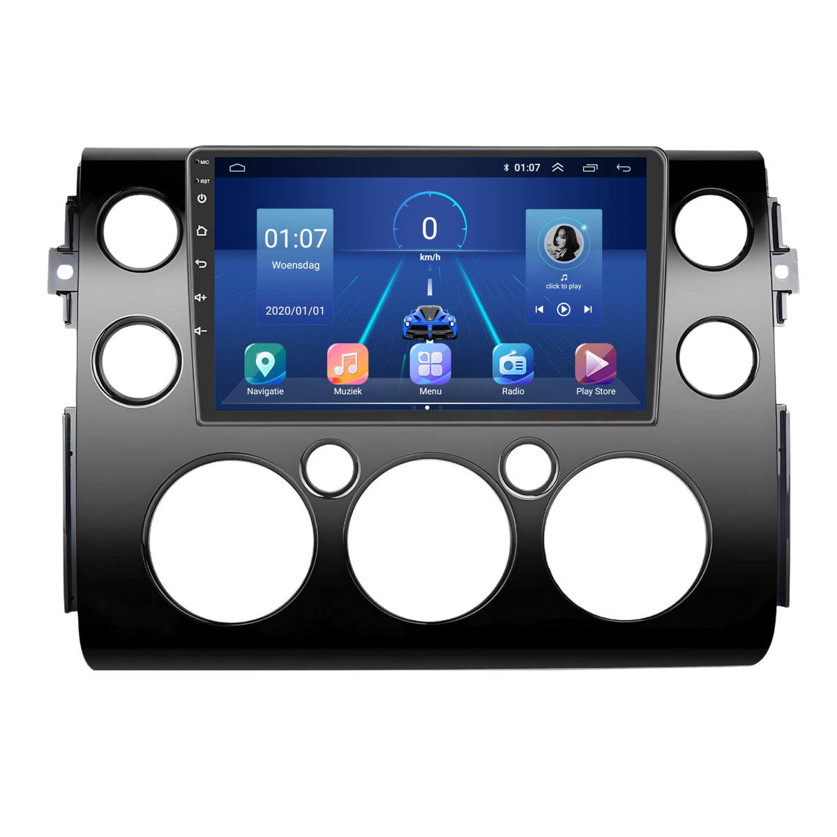 Toyota Fj Cruiser Android Autoradio | 2006 t/m 2017 | CarPlay & Android auto-6