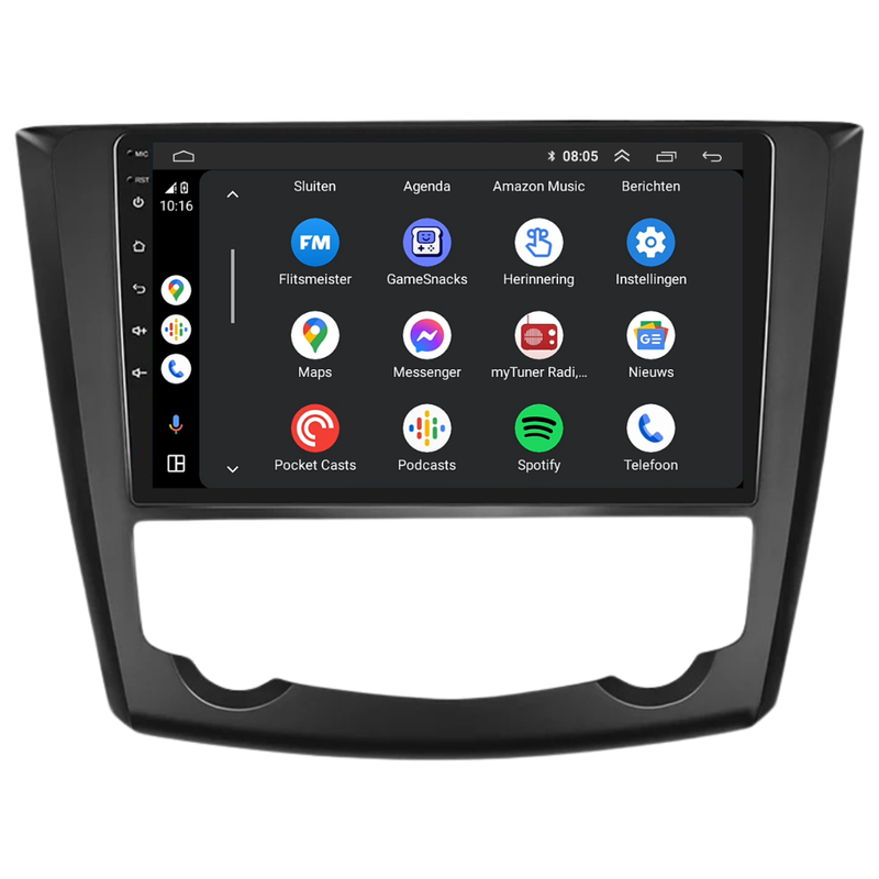 Renault Kadjar | Android 13 | Autoradio | 2015 t/m 2018 | CarPlay & Android Auto-7