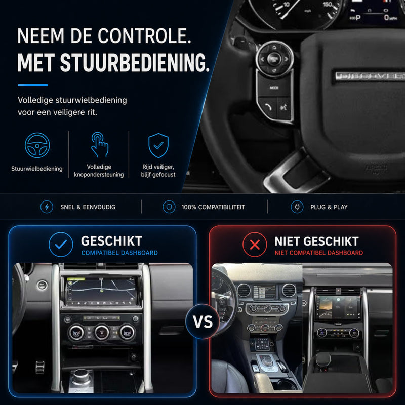 Land Rover Discovery | 2016 t/m 2019 | CarPlay & Android Auto Box | Harman-6