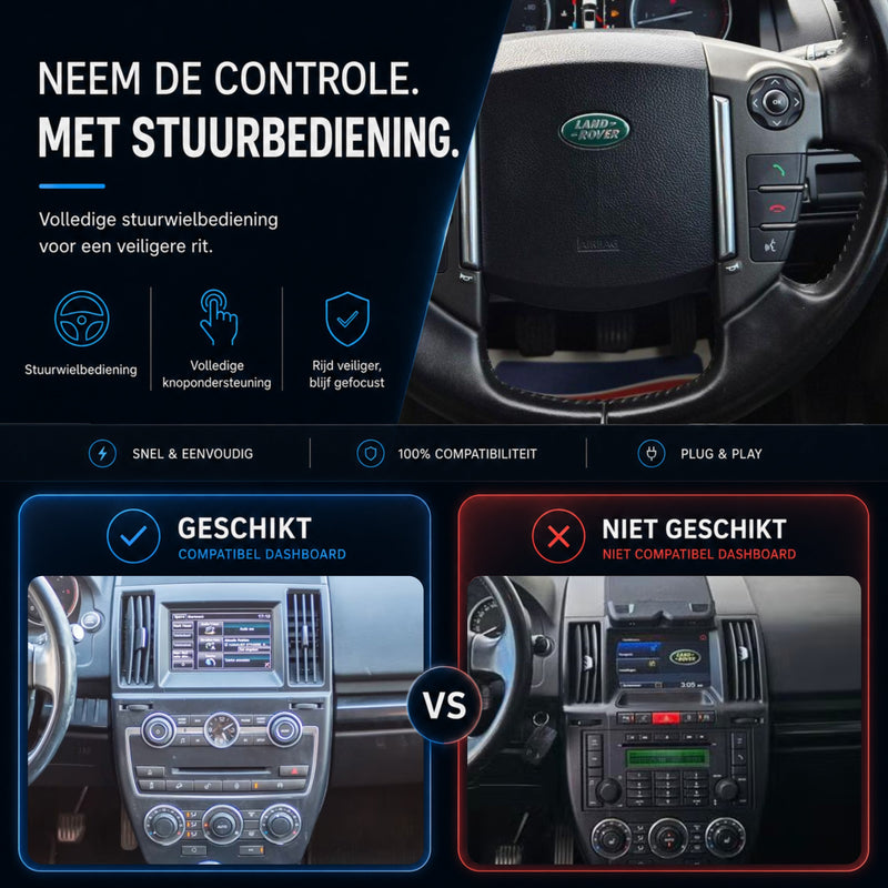 Land Rover Freelander 2 | 2013 t/m 2015 | CarPlay & Android Auto Box | Bosch-6